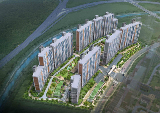 이천 마장 호반베르디움 2차 조감도<호반건설 제공>